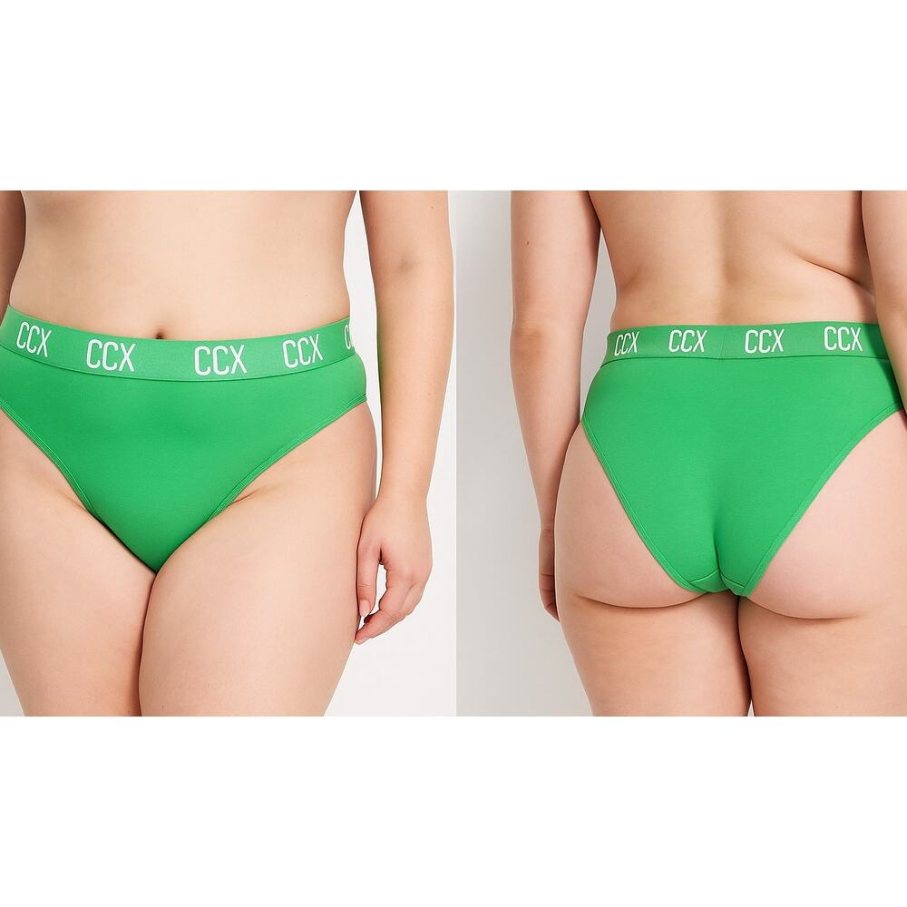 City Chic / CCX Cotton Hipster - Green Mint - Plus Size  - Various Sizes - NWT